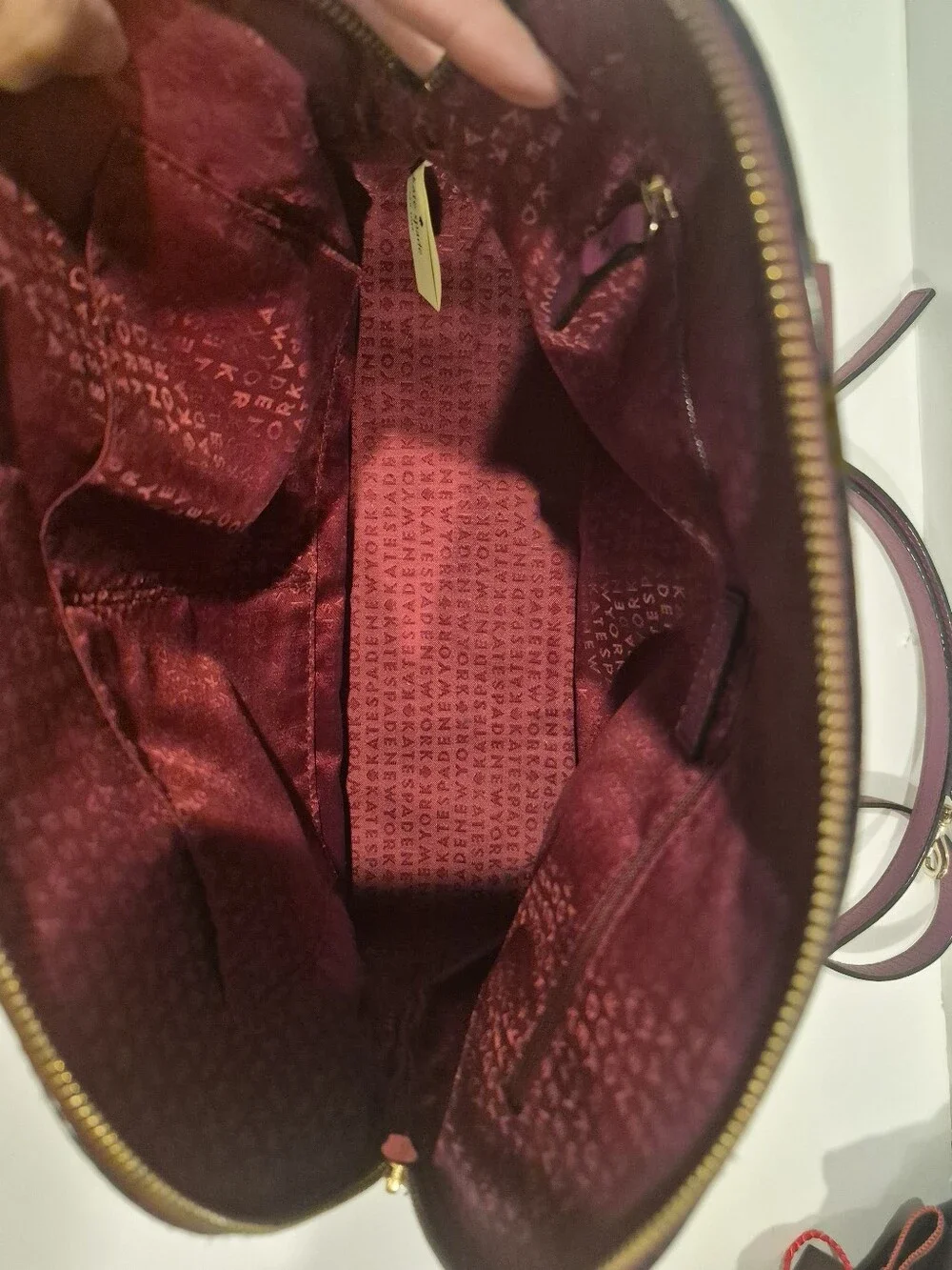 Kate Spade NY Grove Street Carli Pebbled Leather Domed Crossbody/Satchel